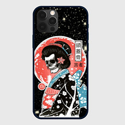 Чехол iPhone 12 Pro Гейша Японии в кимоно - смерть полнолуние