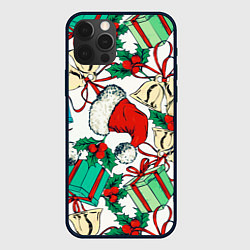 Чехол iPhone 12 Pro Узор с новогодними падарками
