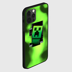 Чехол для iPhone 12 Pro Creeper acid, цвет: 3D-черный — фото 2