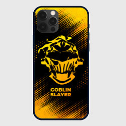 Чехол iPhone 12 Pro Goblin Slayer - gold gradient