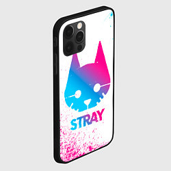 Чехол для iPhone 12 Pro Stray neon gradient style, цвет: 3D-черный — фото 2