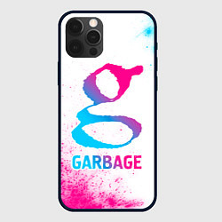 Чехол iPhone 12 Pro Garbage neon gradient style