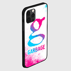 Чехол для iPhone 12 Pro Garbage neon gradient style, цвет: 3D-черный — фото 2