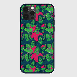 Чехол для iPhone 12 Pro Зомби - день мёртвых, цвет: 3D-черный