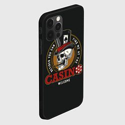 Чехол для iPhone 12 Pro Casino, цвет: 3D-черный — фото 2