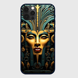 Чехол для iPhone 12 Pro Египетские фараоны, цвет: 3D-черный