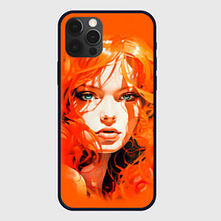 Чехол iPhone 12 Pro Огненная красотка