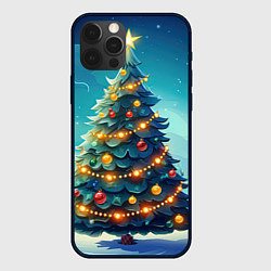 Чехол iPhone 12 Pro Новогодняя елка