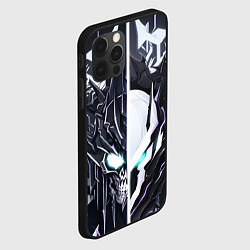 Чехол для iPhone 12 Pro Белый адский демон, цвет: 3D-черный — фото 2
