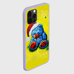 Чехол для iPhone 12 Pro Плюшевый Санта Клаус, цвет: 3D-светло-сиреневый — фото 2