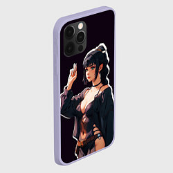 Чехол для iPhone 12 Pro Шэдоухарт - Baldurs Gate 3, цвет: 3D-светло-сиреневый — фото 2