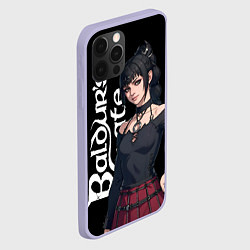 Чехол для iPhone 12 Pro Baldurs gate 3 - shadowheart, цвет: 3D-светло-сиреневый — фото 2