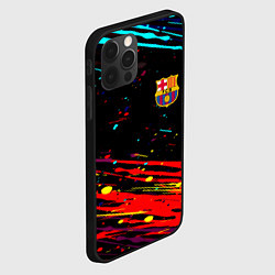 Чехол для iPhone 12 Pro Barcelona краски, цвет: 3D-черный — фото 2