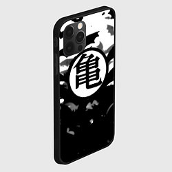 Чехол для iPhone 12 Pro Dragon ball Helloween bat, цвет: 3D-черный — фото 2