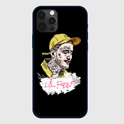 Чехол iPhone 12 Pro Lil peep band steel