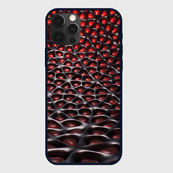 Чехол для iPhone 12 Pro Гранатовые зёрна абстракция, цвет: 3D-черный