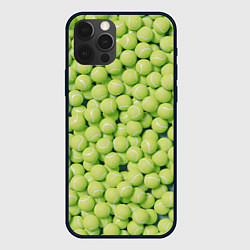 Чехол iPhone 12 Pro Много теннисных мячей