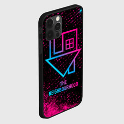 Чехол для iPhone 12 Pro The Neighbourhood - neon gradient, цвет: 3D-черный — фото 2