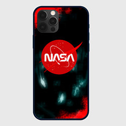 Чехол iPhone 12 Pro NASA космос краски