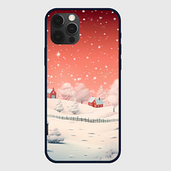 Чехол для iPhone 12 Pro Волшебство новогодней ночи, цвет: 3D-черный
