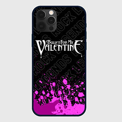 Чехол iPhone 12 Pro Bullet For My Valentine rock legends посередине