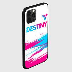 Чехол для iPhone 12 Pro Destiny neon gradient style посередине, цвет: 3D-черный — фото 2