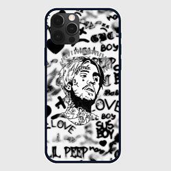 Чехол iPhone 12 Pro Lil peep автограф