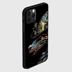 Чехол для iPhone 12 Pro Дракон севера, цвет: 3D-черный — фото 2
