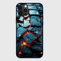 Чехол iPhone 12 Pro Камни в лаве