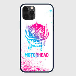Чехол iPhone 12 Pro Motorhead neon gradient style