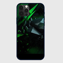 Чехол iPhone 12 Pro Гармония зеленого хаоса