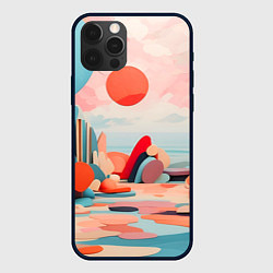 Чехол iPhone 12 Pro Геометрия природы