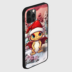 Чехол для iPhone 12 Pro Новый год символ дракона, цвет: 3D-черный — фото 2