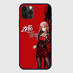 Чехол для iPhone 12 Pro Darling in the Franxx 002, цвет: 3D-черный