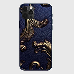 Чехол iPhone 12 Pro Классические позолоченные объемные узоры