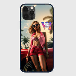 Чехол iPhone 12 Pro Девушка GTA 6