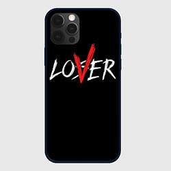 Чехол для iPhone 12 Pro Lover loser, цвет: 3D-черный