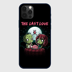 Чехол для iPhone 12 Pro The last love zombies, цвет: 3D-черный