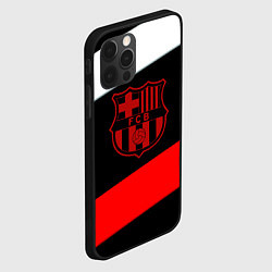 Чехол для iPhone 12 Pro Barcelona stripes sport, цвет: 3D-черный — фото 2