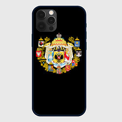 Чехол для iPhone 12 Pro Россия герб славянский, цвет: 3D-черный