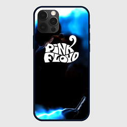 Чехол для iPhone 12 Pro Pink floyd абстракт бенд, цвет: 3D-черный