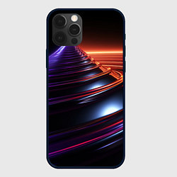 Чехол iPhone 12 Pro Фиолетовая воронка