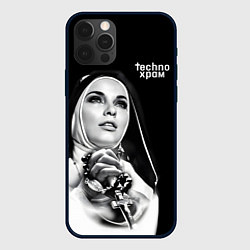 Чехол iPhone 12 Pro Techno храм монашка в молитве