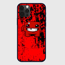 Чехол iPhone 12 Pro Super Meat Boy краски