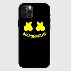 Чехол iPhone 12 Pro Christopher Comstock yellow logo