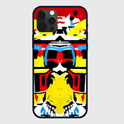 Чехол iPhone 12 Pro Cyber abstraction