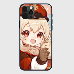 Чехол iPhone 12 Pro Genshin Impact Кли cute Dodoko