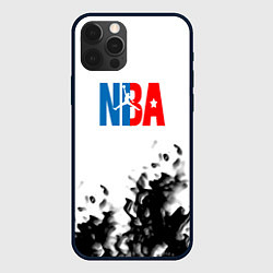 Чехол для iPhone 12 Pro Basketball краски, цвет: 3D-черный