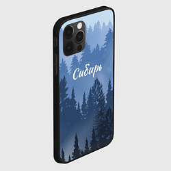 Чехол для iPhone 12 Pro Сибирь леса, цвет: 3D-черный — фото 2