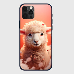 Чехол iPhone 12 Pro Милая влюбленная овечка